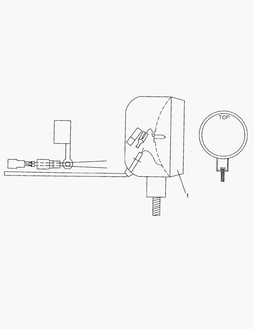 Схема WORKING LAMP MUDGUARD