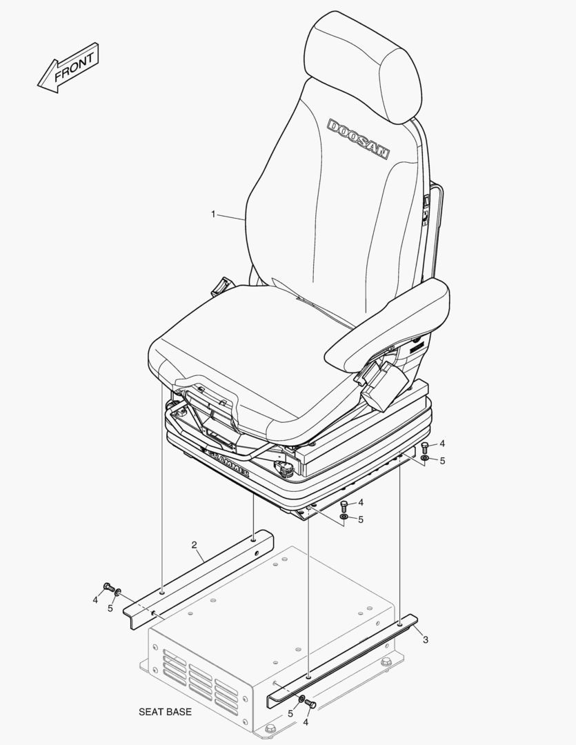 КРЕСЛО - ПНЕВМАТИЧЕСКАЯ ПОДВЕСКА