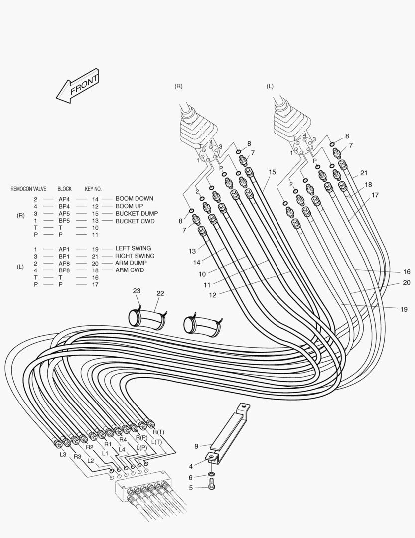 ТРУБОПРОВОД СЕРВОУПРАВЛЕНИЯ(5)
