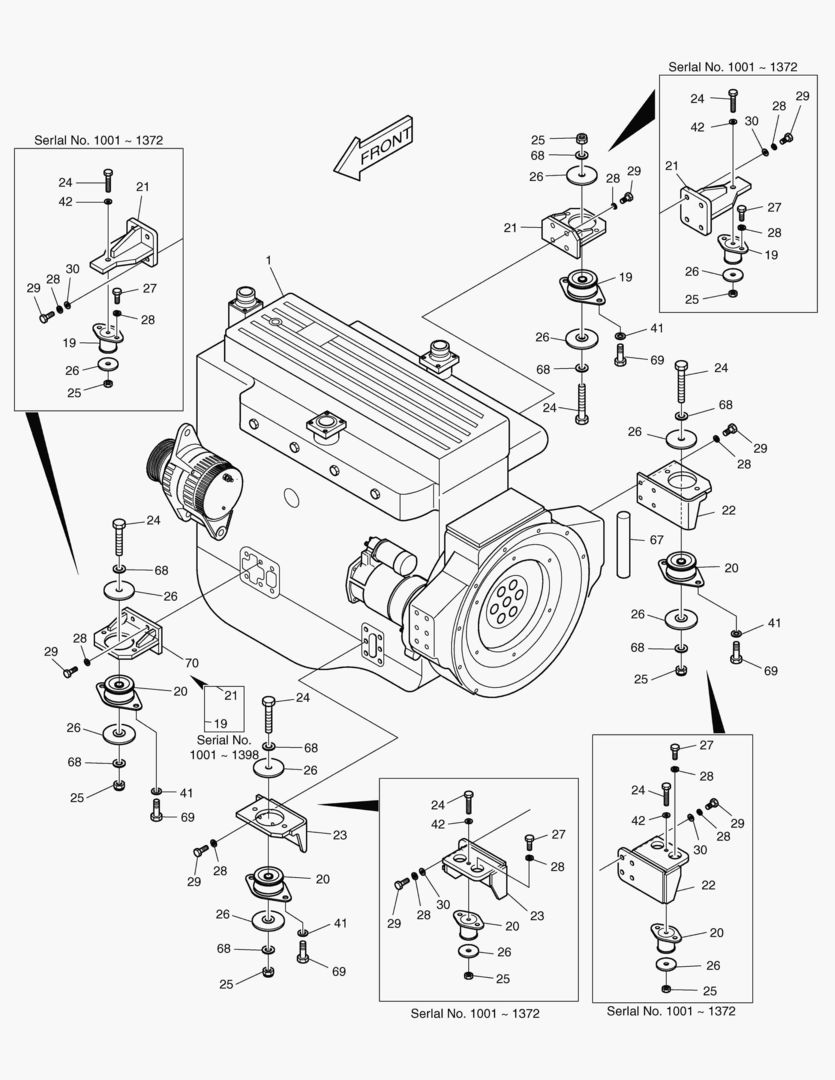 МОНТАЖ ДВИГАТЕЛЯ-ЭКСПОРТИРУЕМОЕ ОБОРУДОВАНИЕ
