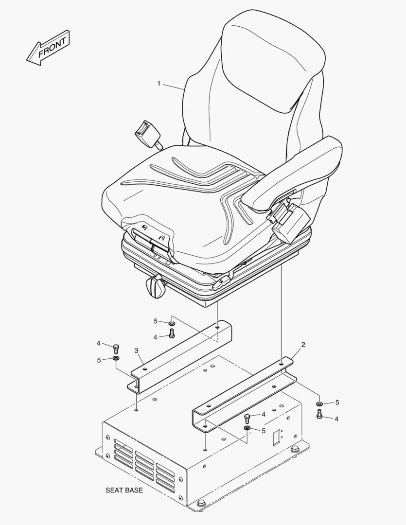 КРЕСЛО - МЕХАНИЧЕСКАЯ СИСТЕМА(ОБОГРЕВАТЕЛЬ)