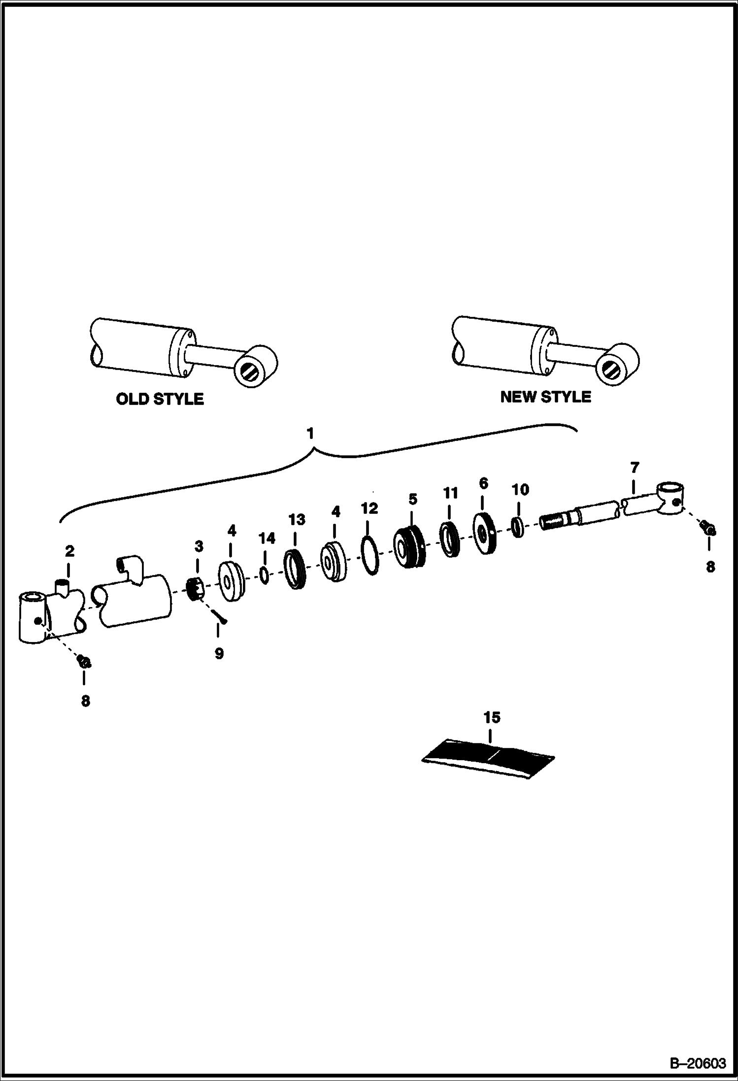 ЭКСКАВАТОР-ПОГРУЗЧИК (ГИДРОЦИЛИНДР) (СТАБИЛИЗАТОР) (СТАРАЯ ВЕРСИЯ) (444) (500)