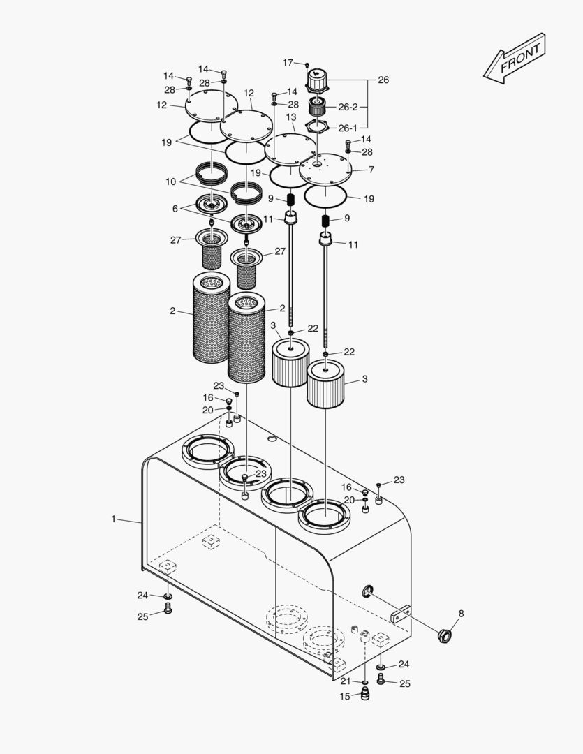 РЕЗЕРВУАР ДЛЯ МАСЛА