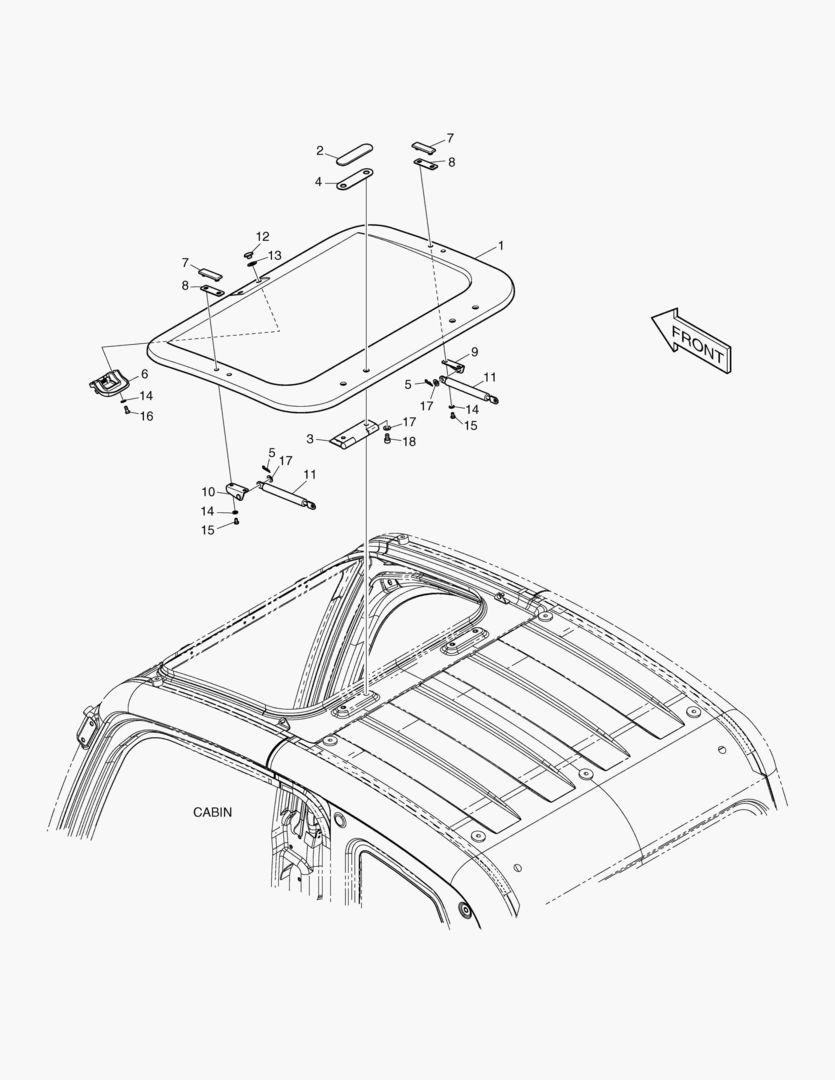 КРЫШКА ЛЮКА
