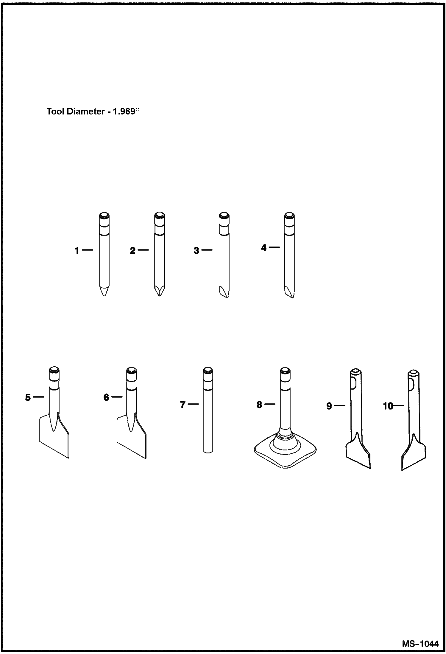 ГИДРОМОЛОТ (ИНСТРУМЕНТЫ) (B700)