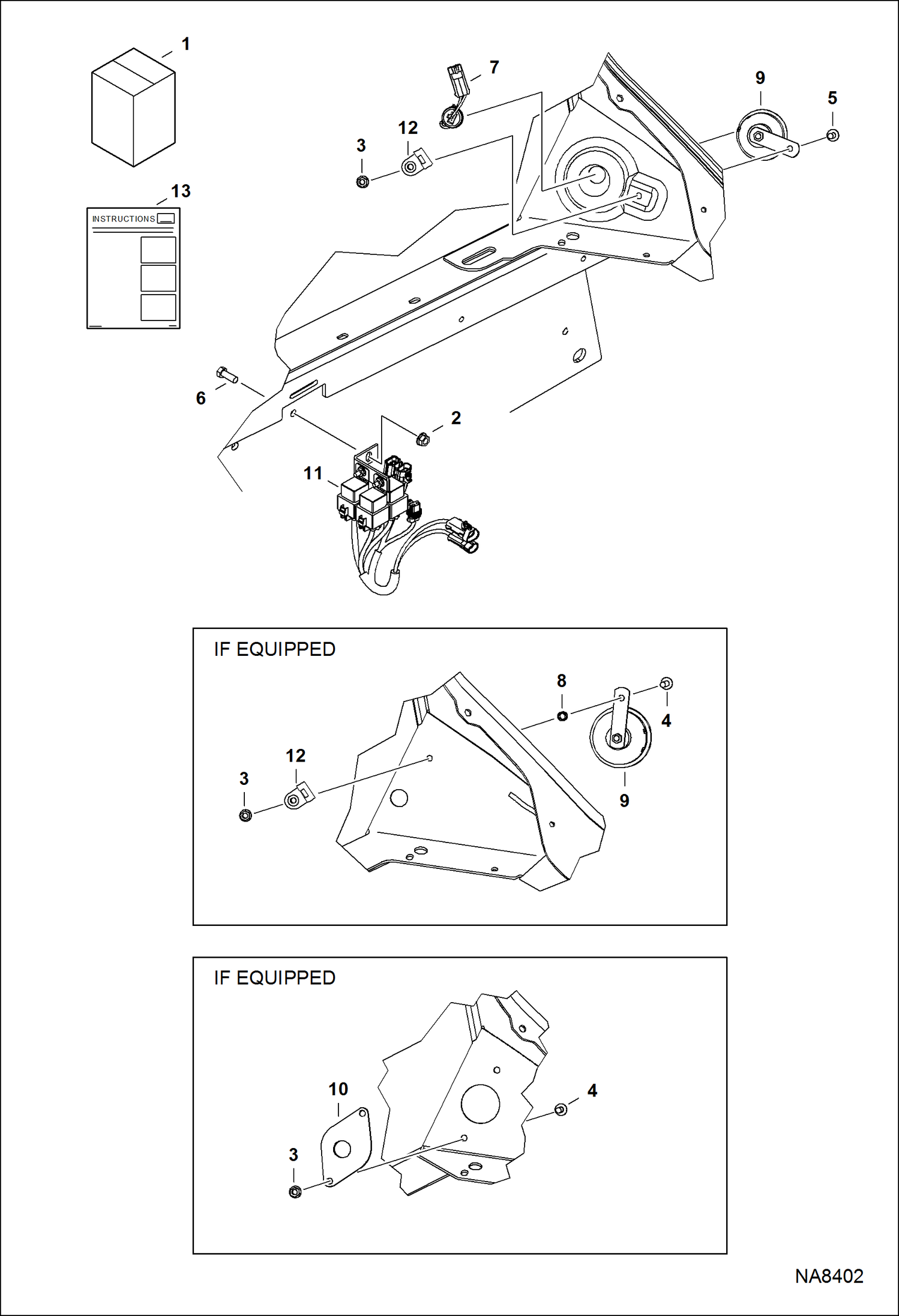 КОМПЛЕКТ КЛАКСОНОВ (МНОГОРЕЖИМНЫЙ ДЖОЙСТИК УПРАВЛЕНИЯ)
