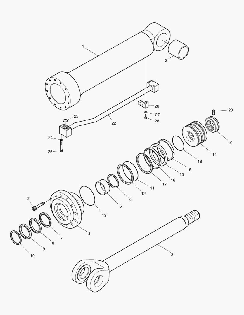 Спецтехника 3540 LIFT CYLINDER - главное фото