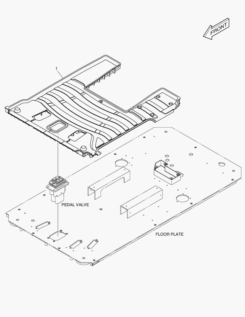 7061 FLOOR MAT - TWO WAY + STT [5094~]