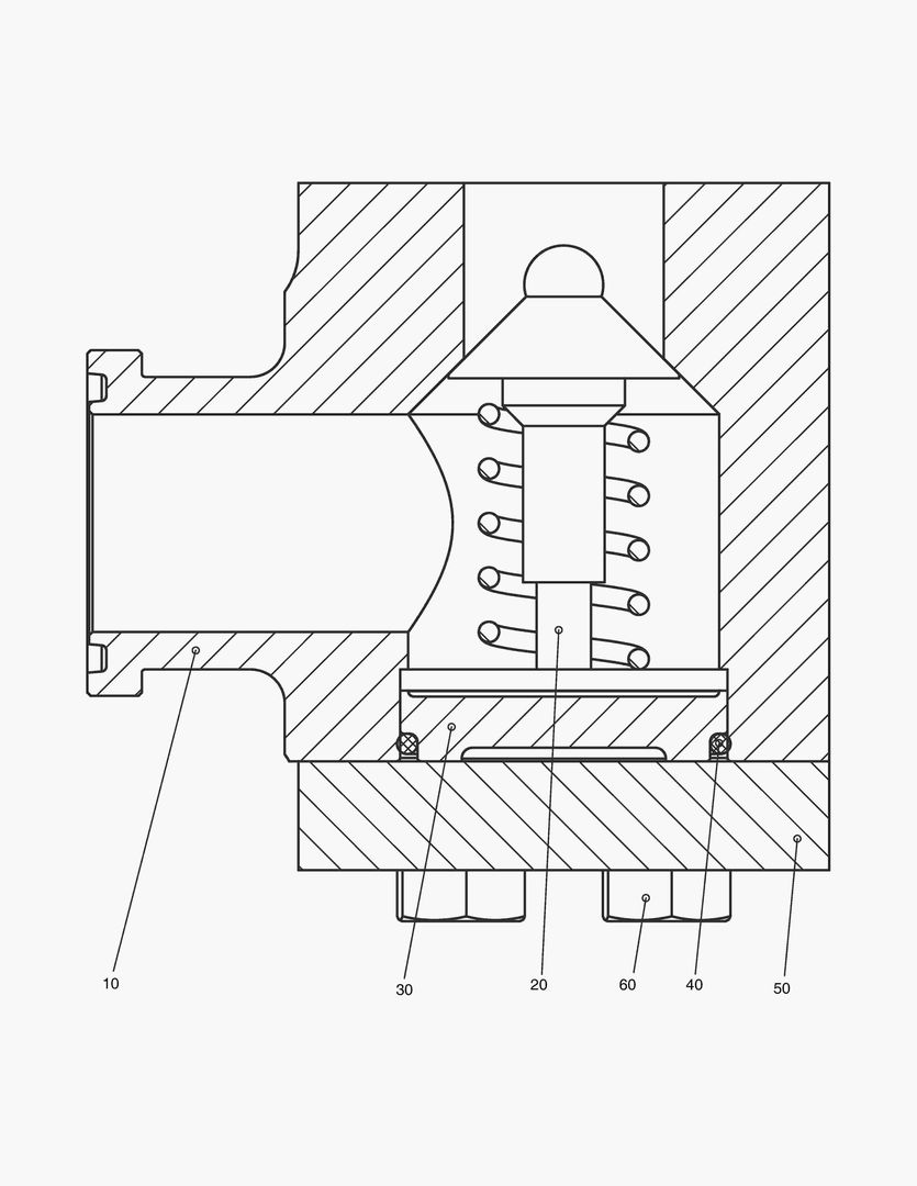 G190-84 VALVE HOUSING