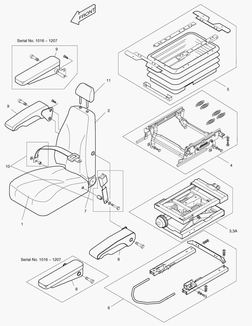 1416 SEAT-EXCEPT EUROPE & U.S.A [1016~]