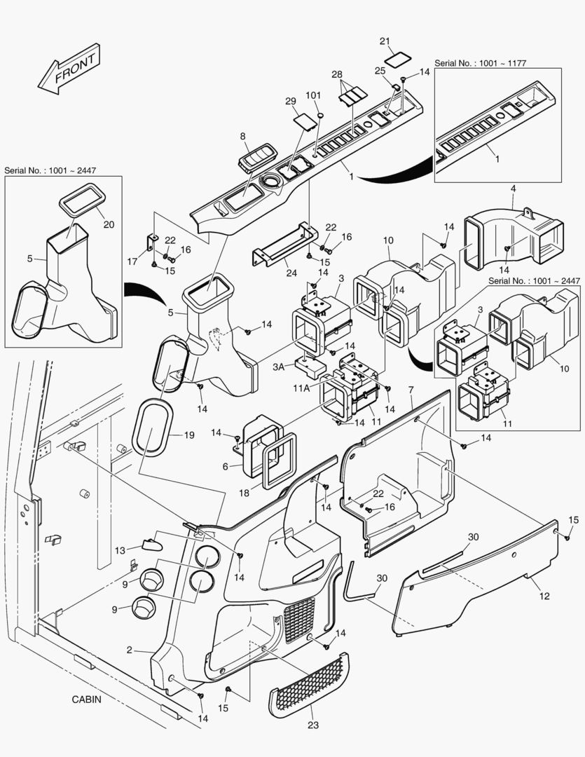 БОКОВАЯ КРЫШКА - ТРУБОПРОВОД