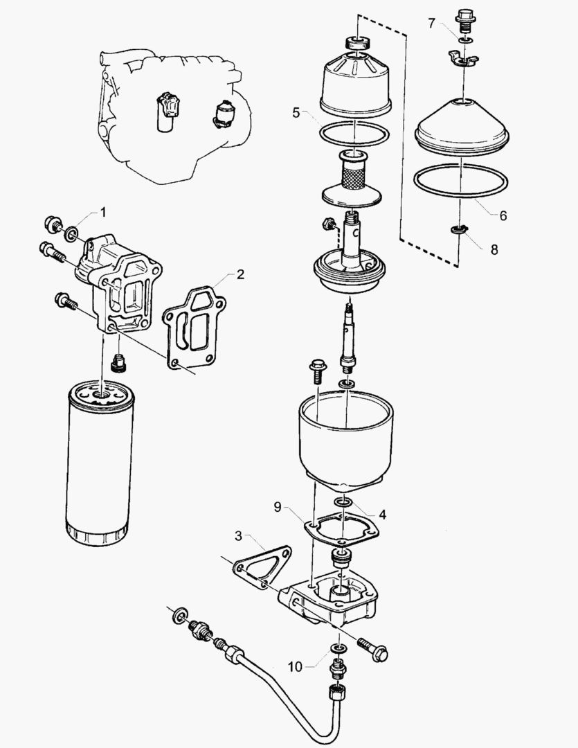 G010-50 GASKET KIT; OIL CLEANER