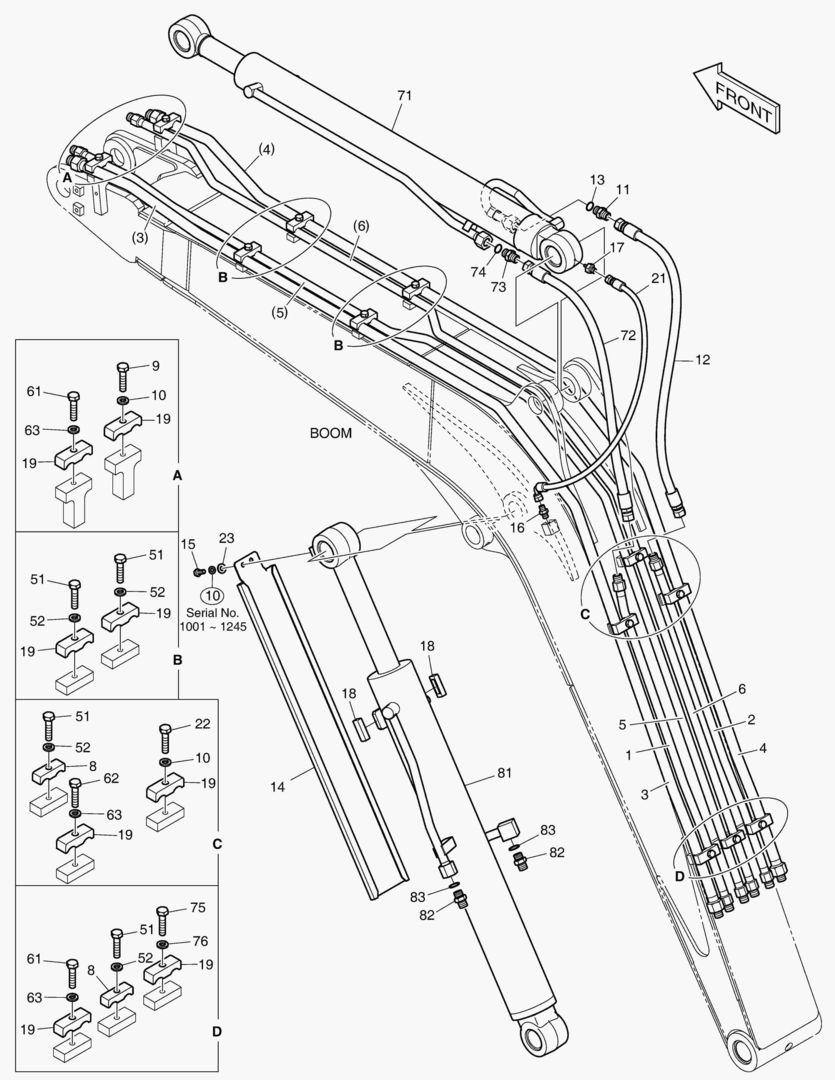 ГИДРОСИСТЕМА СТРЕЛЫ