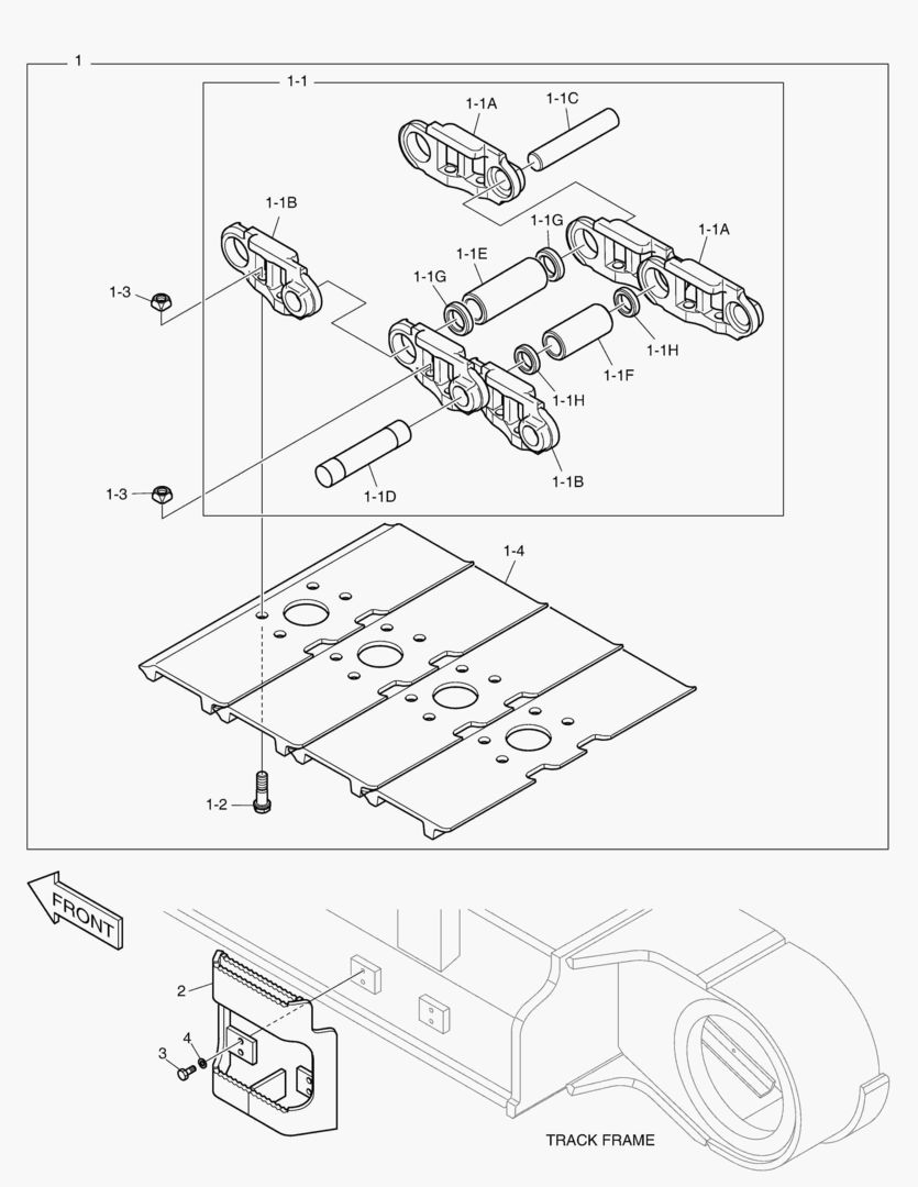 БАШМАК ГУСЕНИЦЫ - 600G(ДВОЙНОЙ ГРУНТОЗАЦЕП)