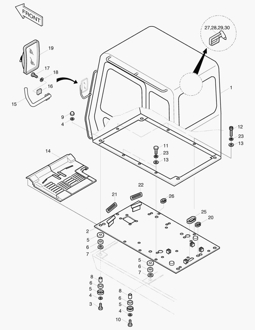 КАБИНА В СБОРЕ