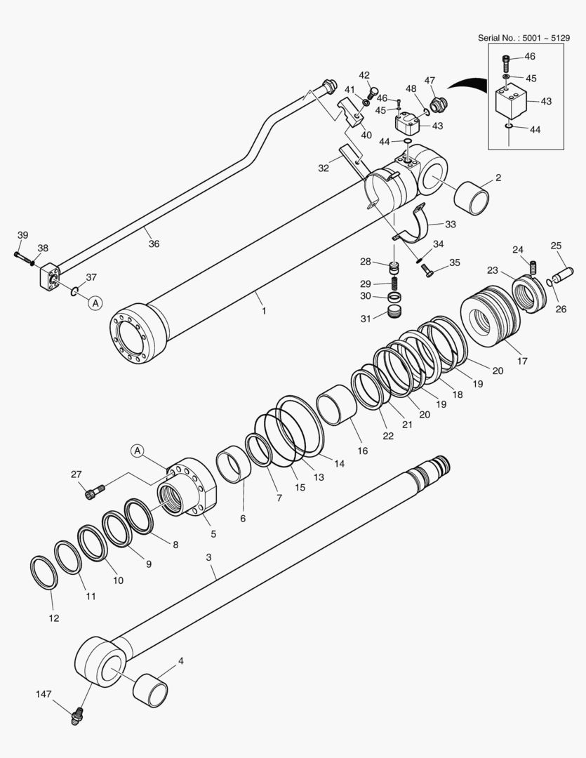 Спецтехника 4240 ARM CYLINDER [5001~7057] - главное фото