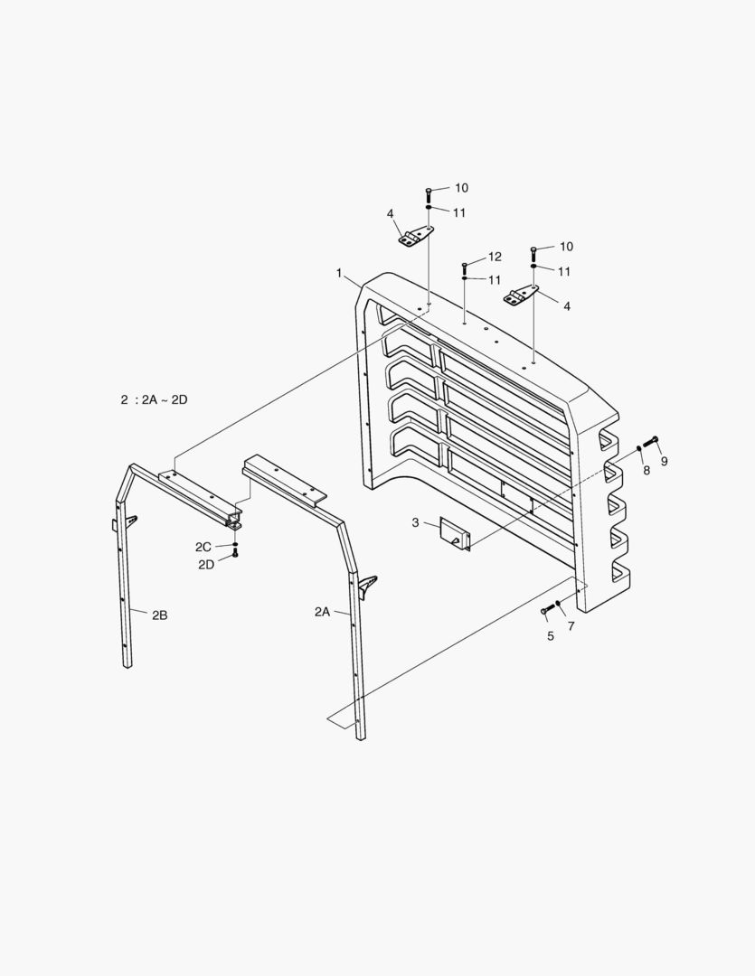 1666 RADIATOR GRILL(OPT.)-TROPICAL [1275~1335]