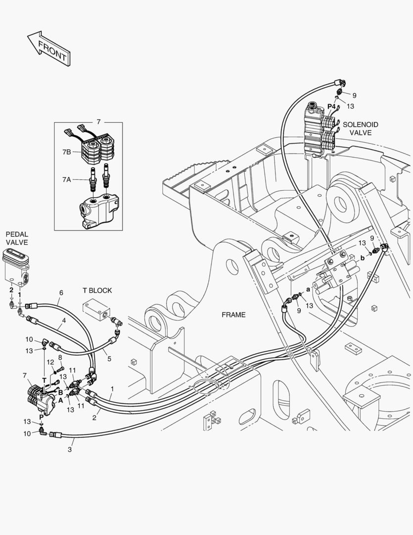 ТРУБОПРОВОД СЕРВОУПРАВЛЕНИЯ(1) - STT + PERO