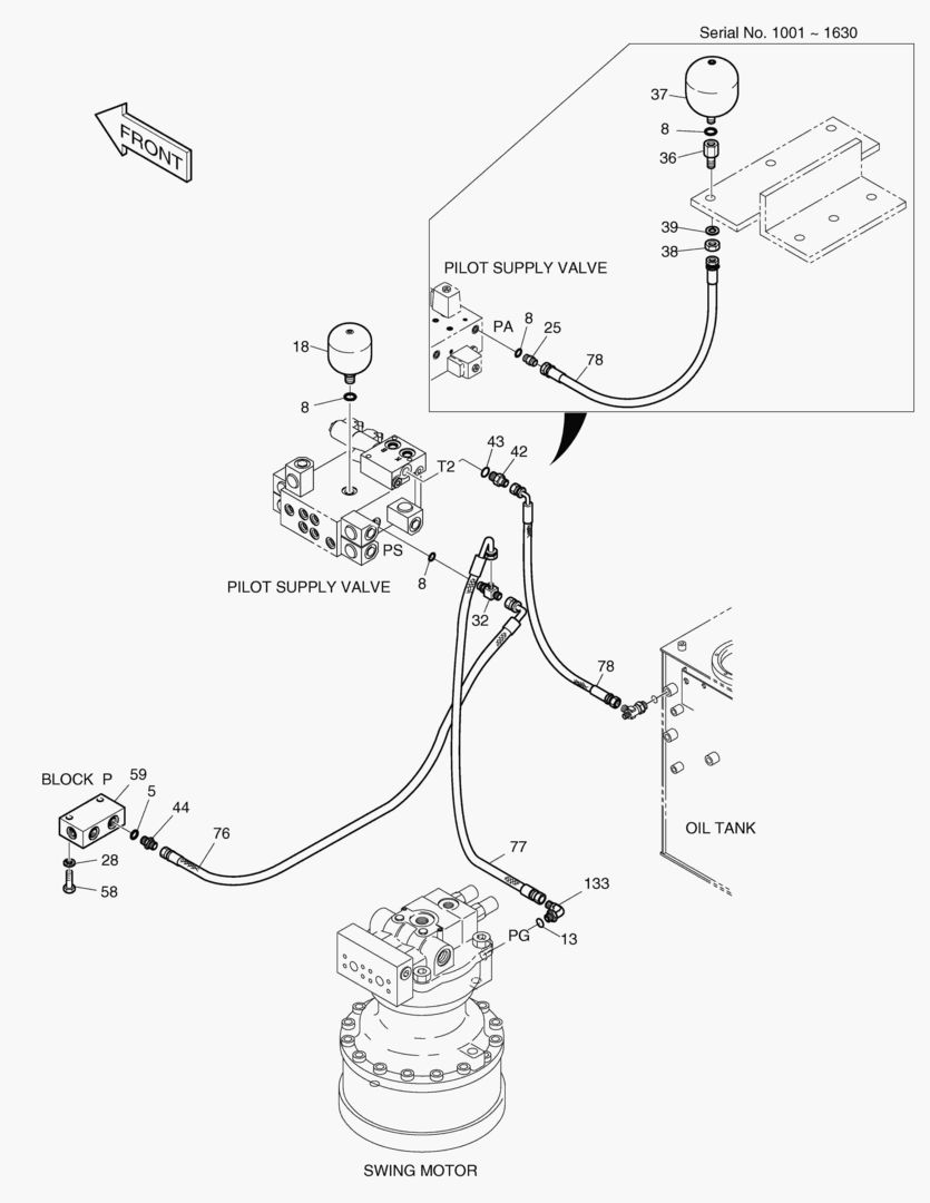 ТРУБОПРОВОД СЕРВОУПРАВЛЕНИЯ(2)