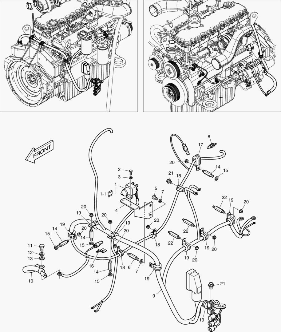 1420 ELECTRIC PARTS - ENGINE [5001~5075]
