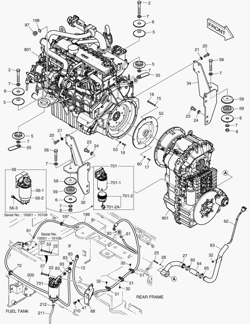 МОНТАЖ ДВИГАТЕЛЯ(2)
