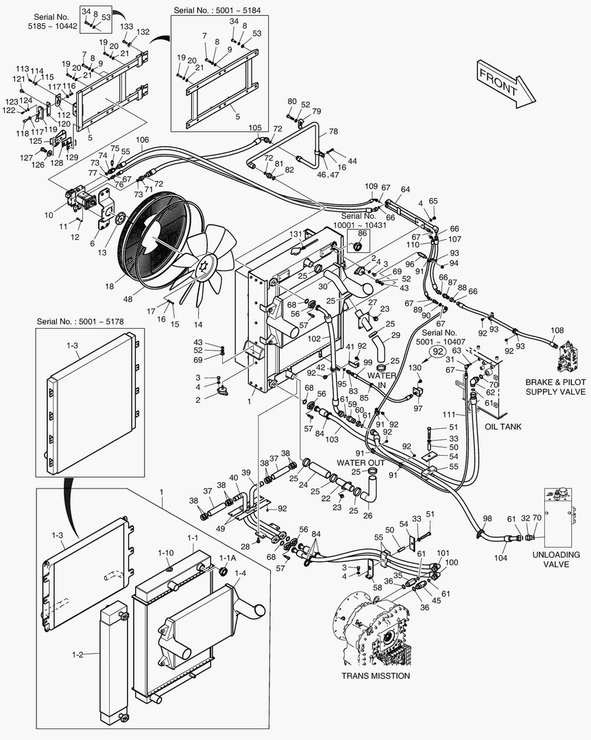 1210 COOLER PIPING [5001~10443]