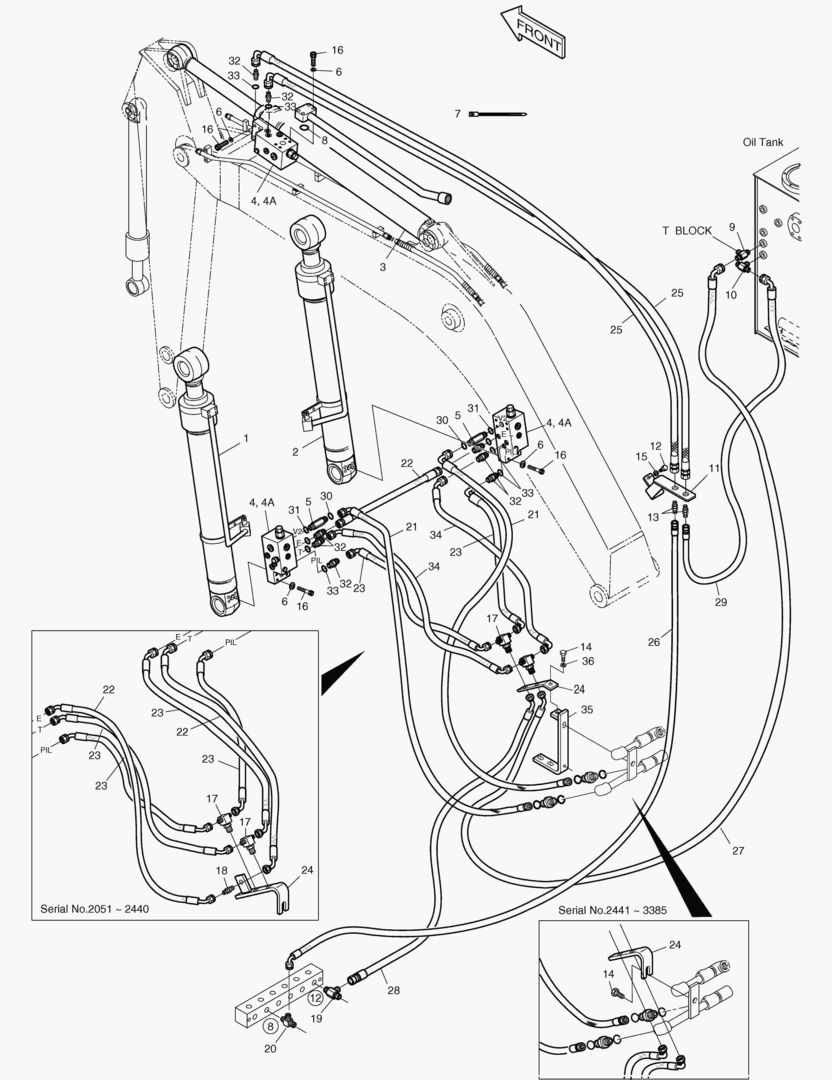 Спецтехника 6851 LOCK VALVE PIPING-BOOM 4.3m [2051~] - главное фото
