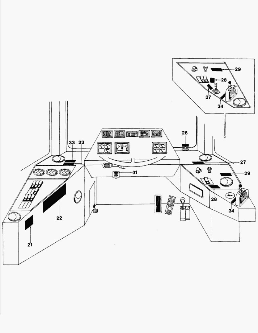 G099-1 STICKERS; INSTRUMENT BOARD