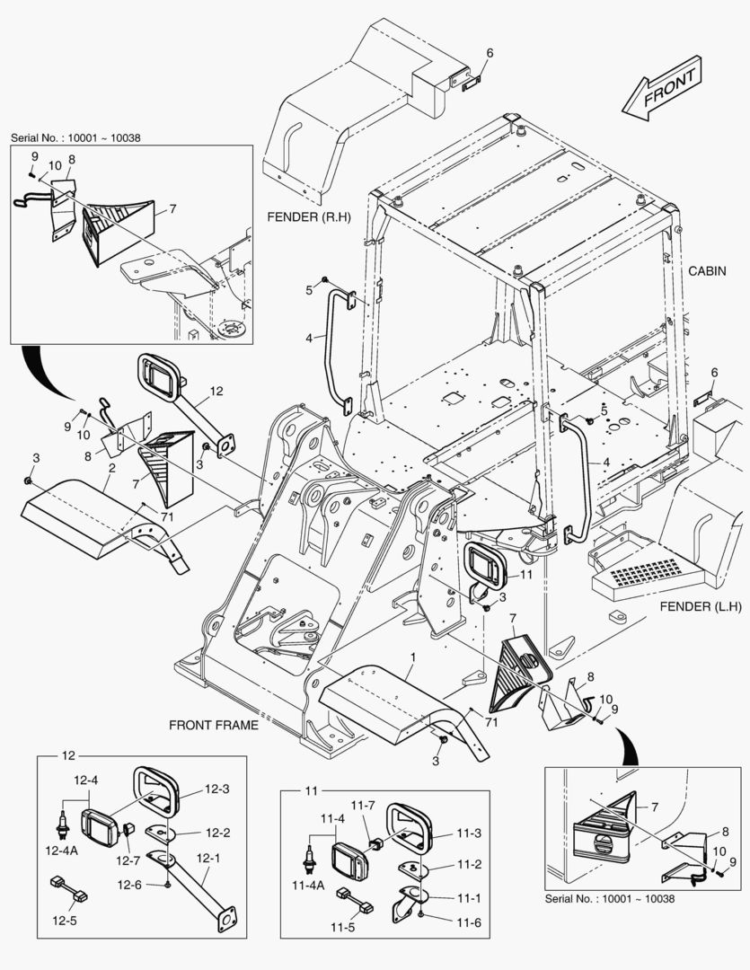 1520 FENDER & LADDER