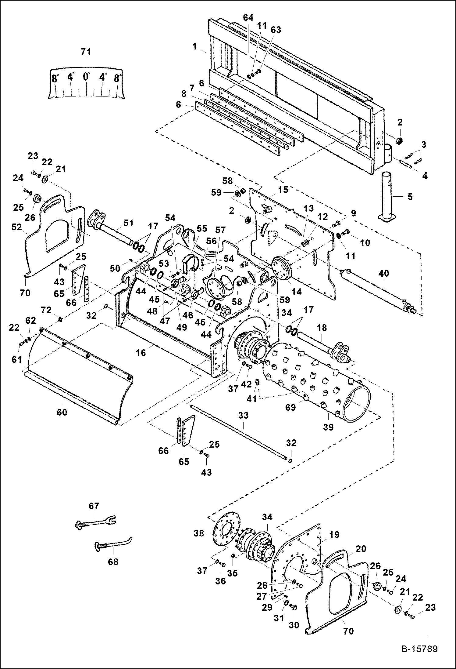 ПЛАНИРОВЩИК (КОРПУС) (40-- 991400101 - 01035)