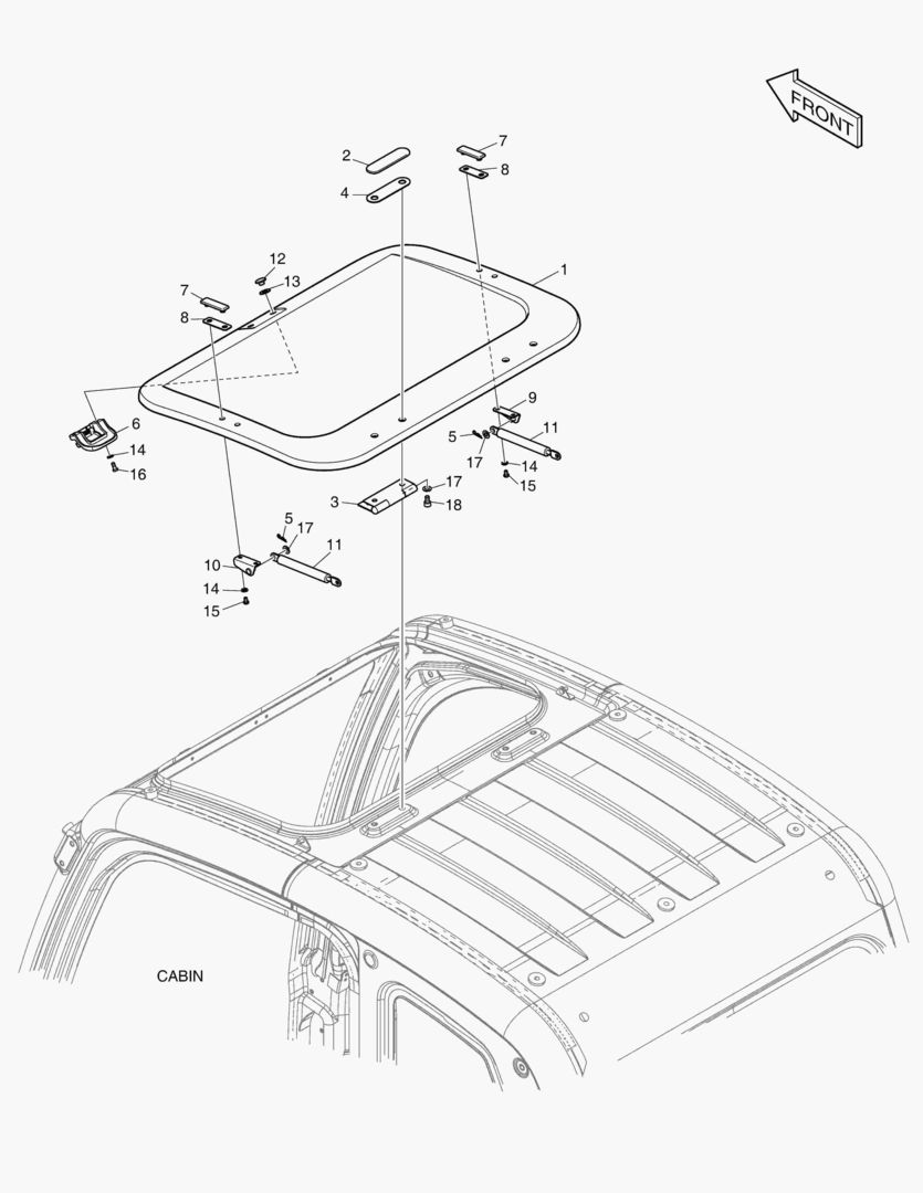 КРЫШКА ЛЮКА