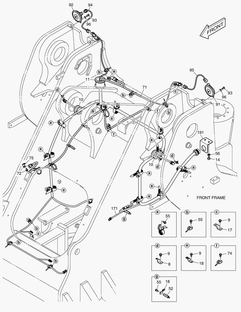 ЭЛЕКТРИЧЕСКИЕ ЗАПЧАСТИ - ФРОНТАЛЬНЫЙ