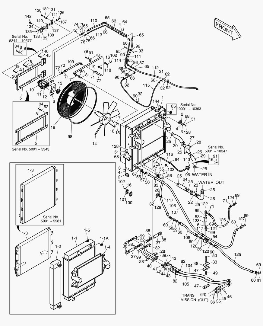Спецтехника 1210 COOLER PIPING [5001~10382] - главное фото