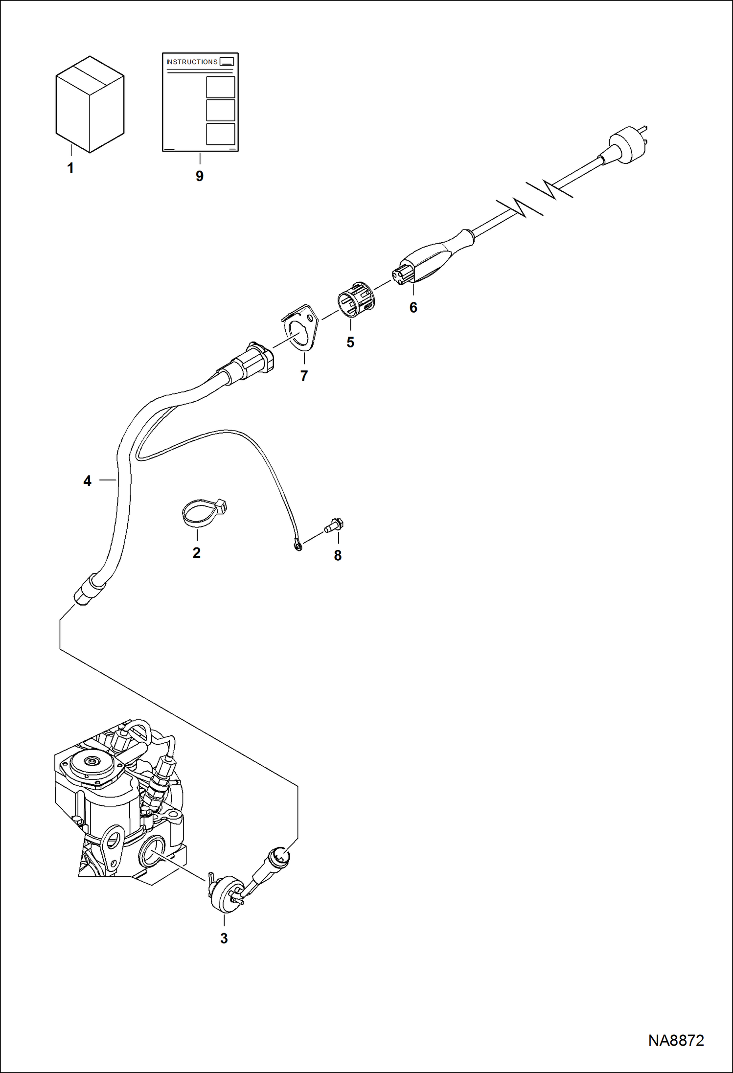 Схема КОМПЛЕКТ НАГРЕВАТЕЛЕЙ