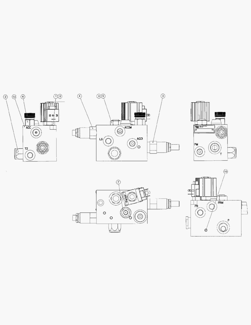 Спецтехника G190-82 ACCUMULATOR VALVE BLOCK [810001~810052] - главное фото