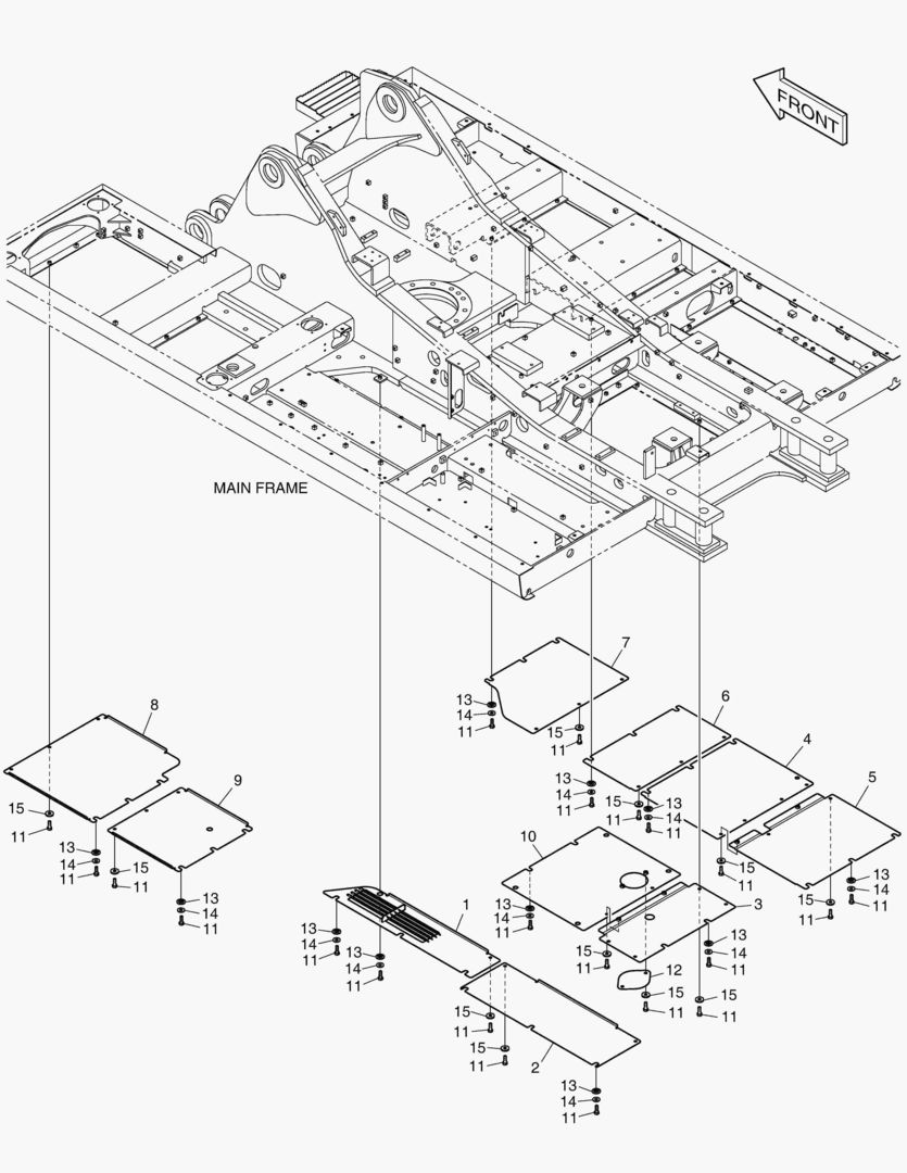ОБТЕКАЕМАЯ ПОДКУЗОВНАЯ ПАНЕЛЬ