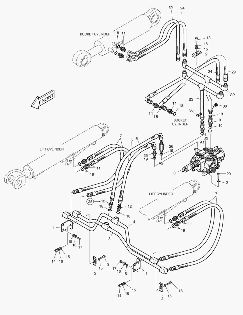 РЕКУЛИРУЮЩИЙ КЛАПАН ТРУБОПРОВОДА-2 КАТУШКИ