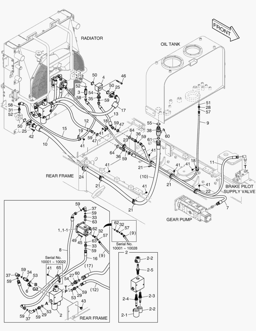 ТУБОПРОВОД МАСЛЯНОГО РАДИАТОРА (2)