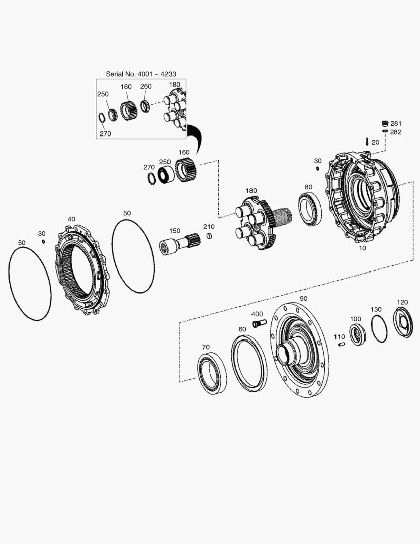 Спецтехника 3390 PLANETARY GEAR - REAR AXLE [4001~4369] - главное фото