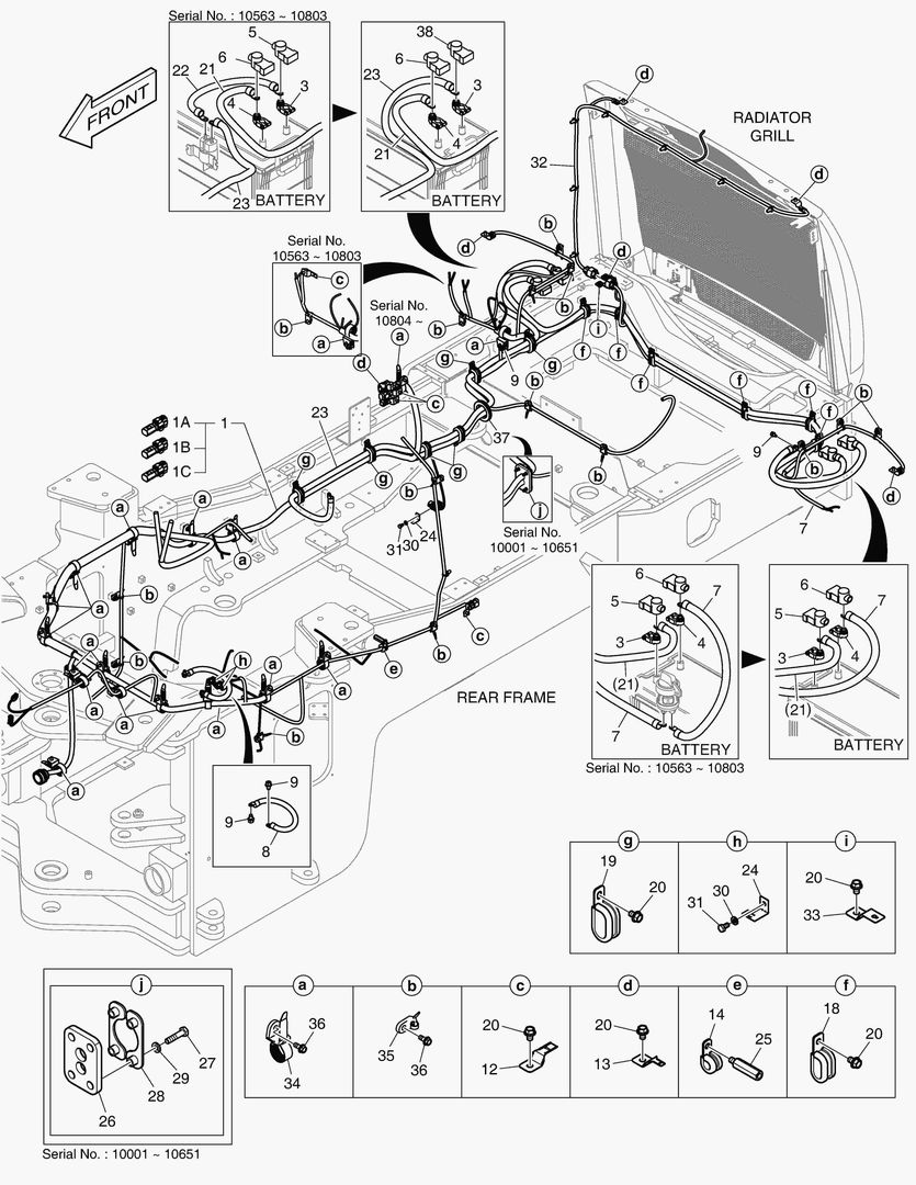 1501 ELECTRIC PARTS - WIRING HARNESS [10563~]