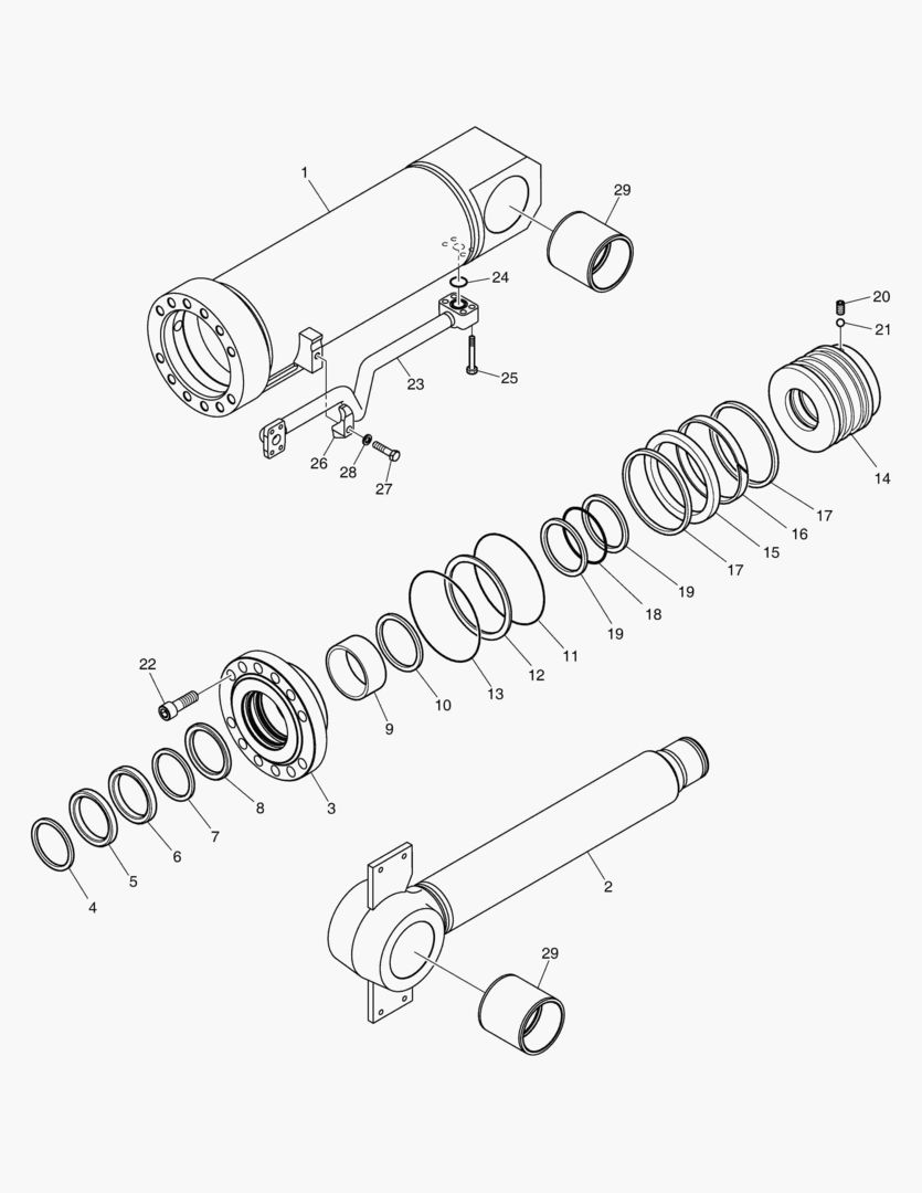 3771 BUCKET CYLINDER
