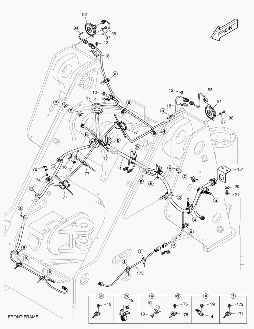 ЭЛЕКТРИЧЕСКИЕ ЗАПЧАСТИ - ФРОНТАЛЬНЫЙ