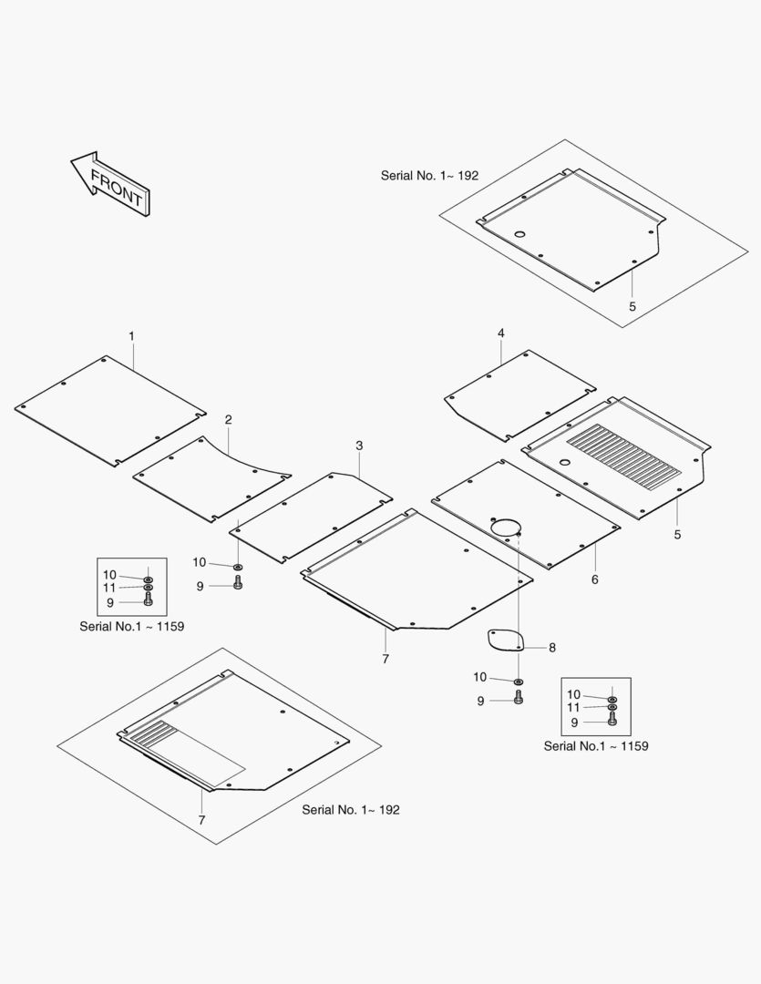 ОБТЕКАЕМАЯ ПОДКУЗОВНАЯ ПАНЕЛЬ