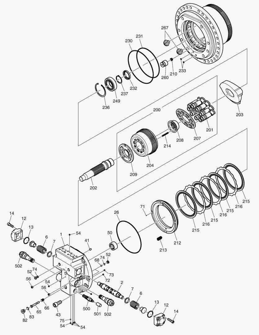 ХОДОВОЙ ГИДРОМОТОР