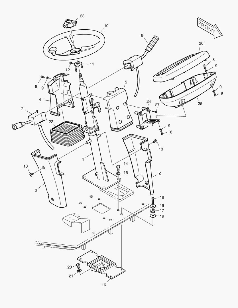 РУЛЕВОЕ УПРАВЛЕНИЕ В СБОРЕ