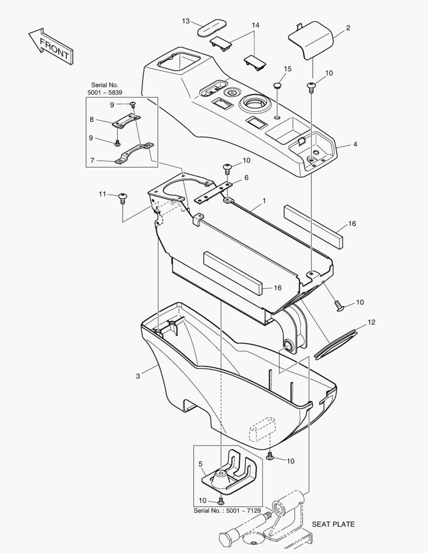ПУЛЬТ УПРАВЛЕНИЯ - ПРАВОСТОРОННИЙ