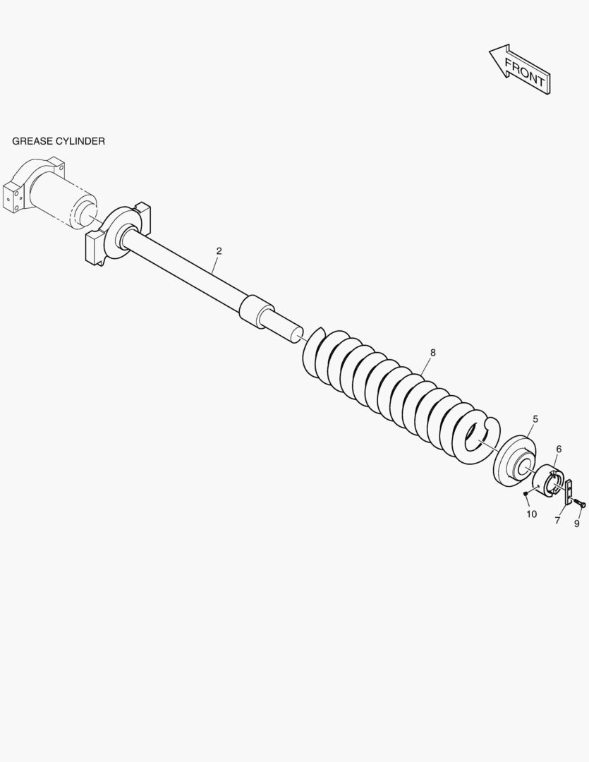 ПРУЖИНЫ ГУСЕНИЦЫ