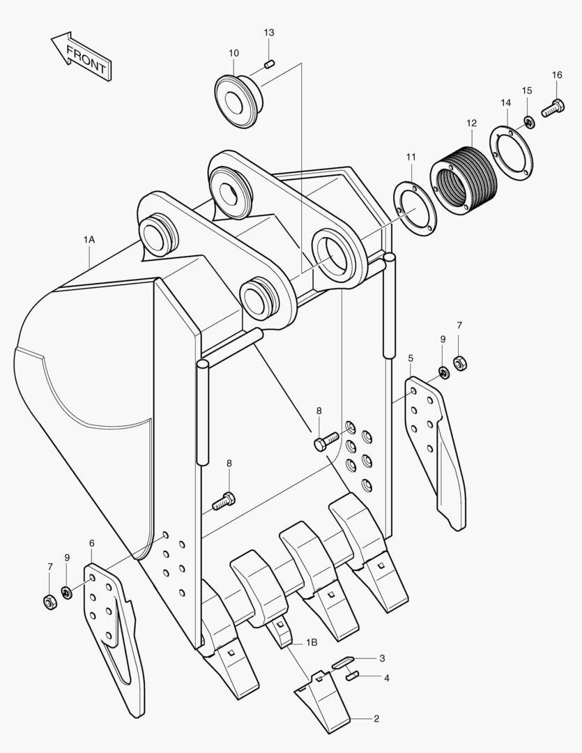 5200 BUCKET-0.8MВі