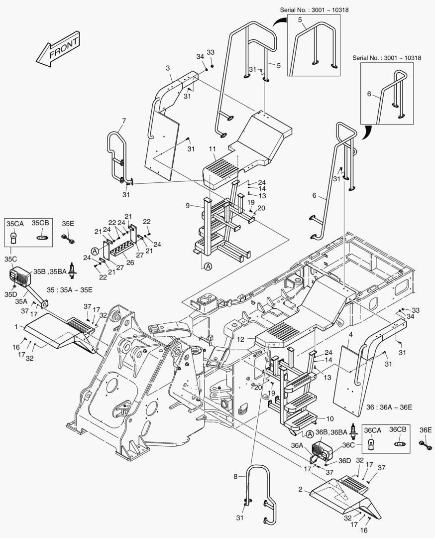 1350 FENDER & LADDER