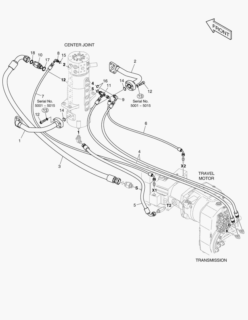СИСТЕМА ТРУБОПРОВОДА КАРДАННОГО ВАЛА (2)